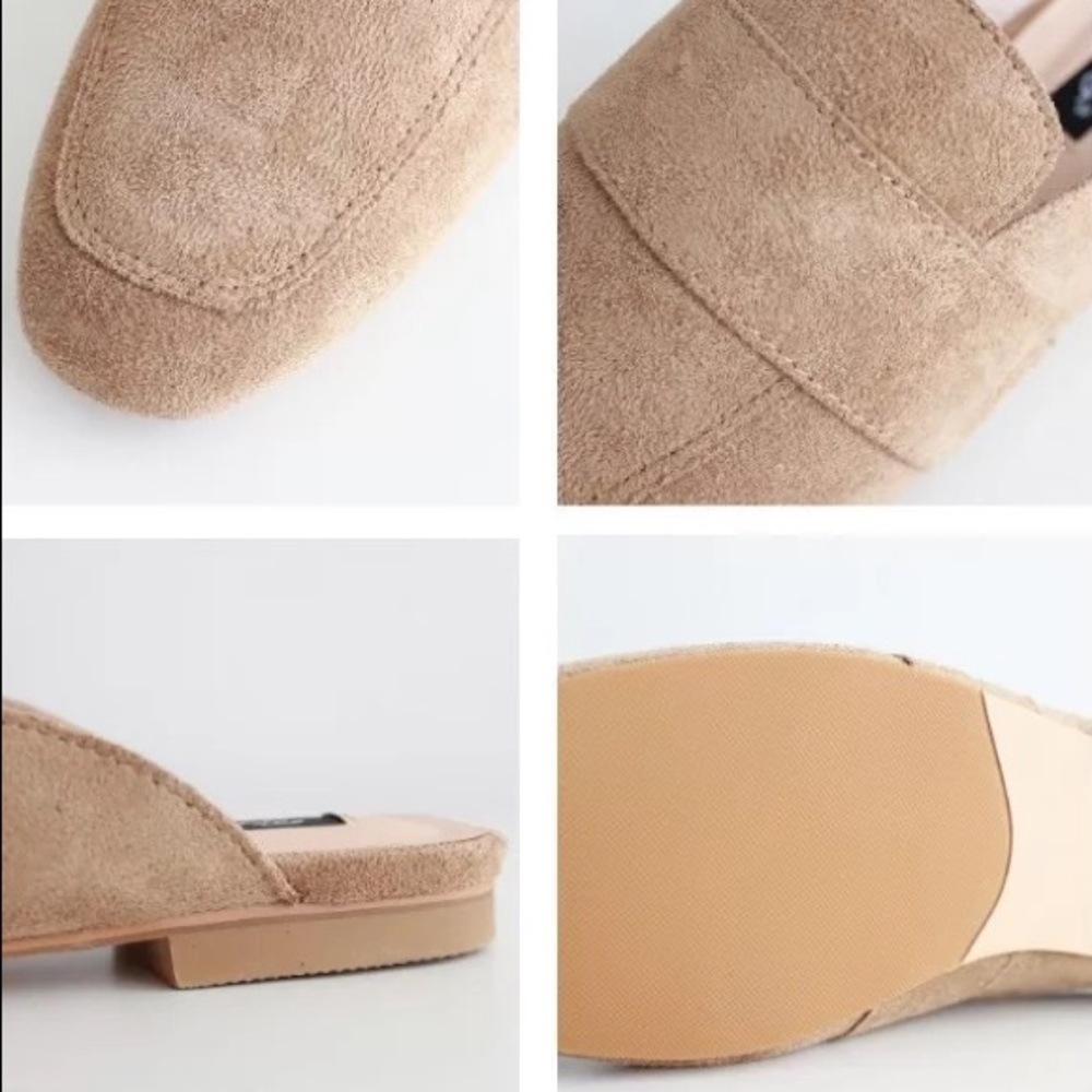 🆕 suede low heel slipper loafer - Picture 8 of 8